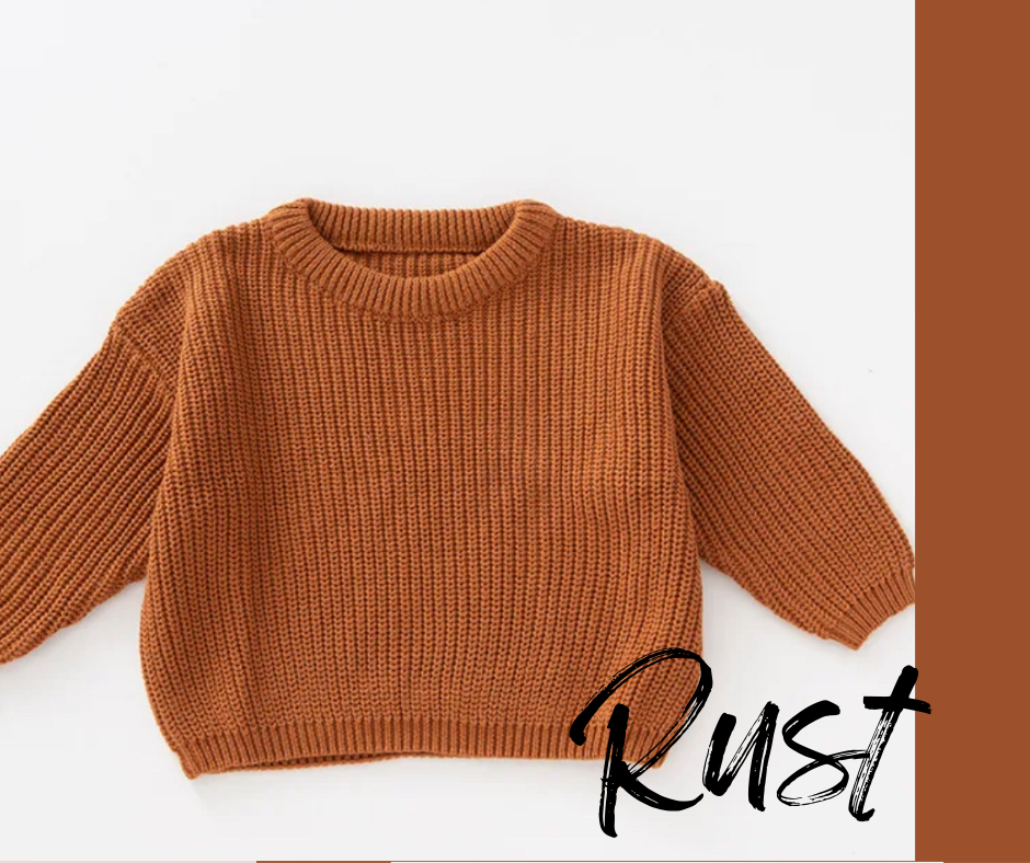 Baby Sweater Preorder 13 Different Colours to Choose from