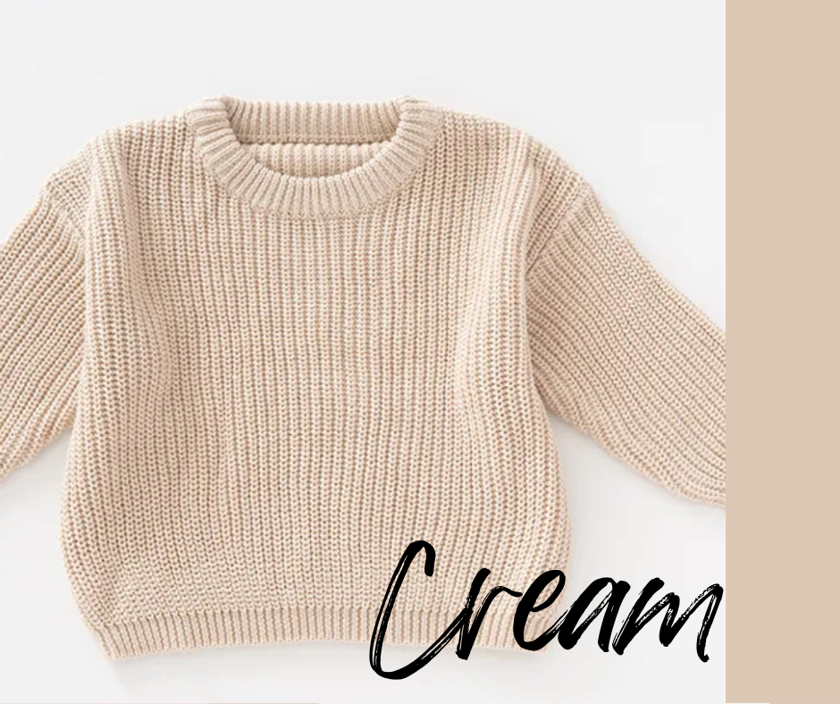 Baby Sweater Preorder 13 Different Colours to Choose from