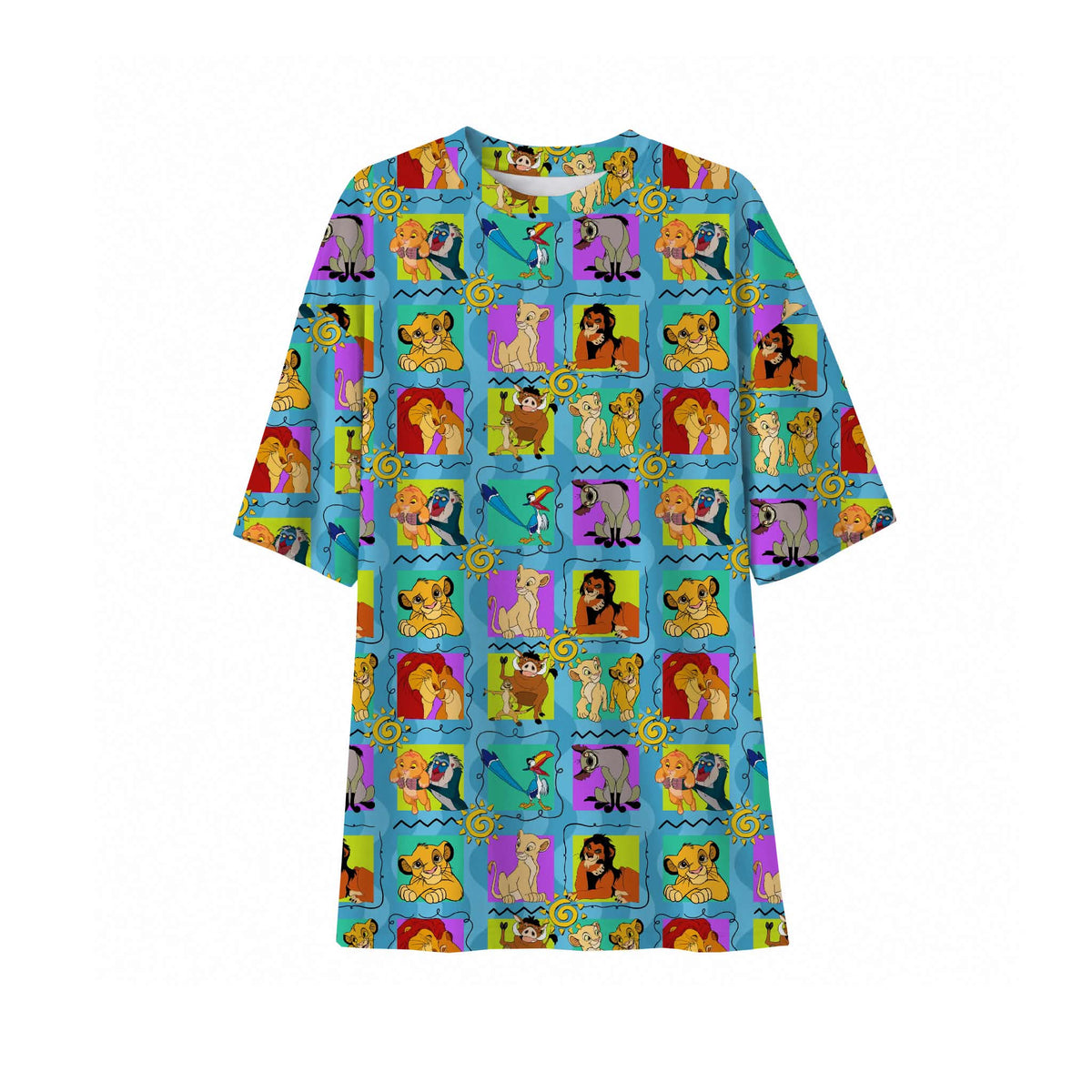 Circle of Life Relaxed Women’s Oversized Tee (Blend)