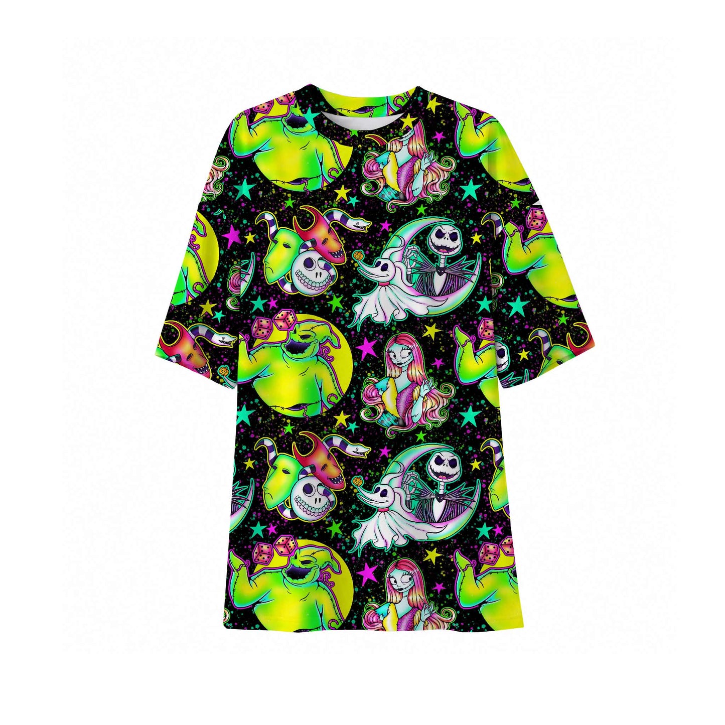 Neon Nightmare Relaxed Women’s Oversized Tee