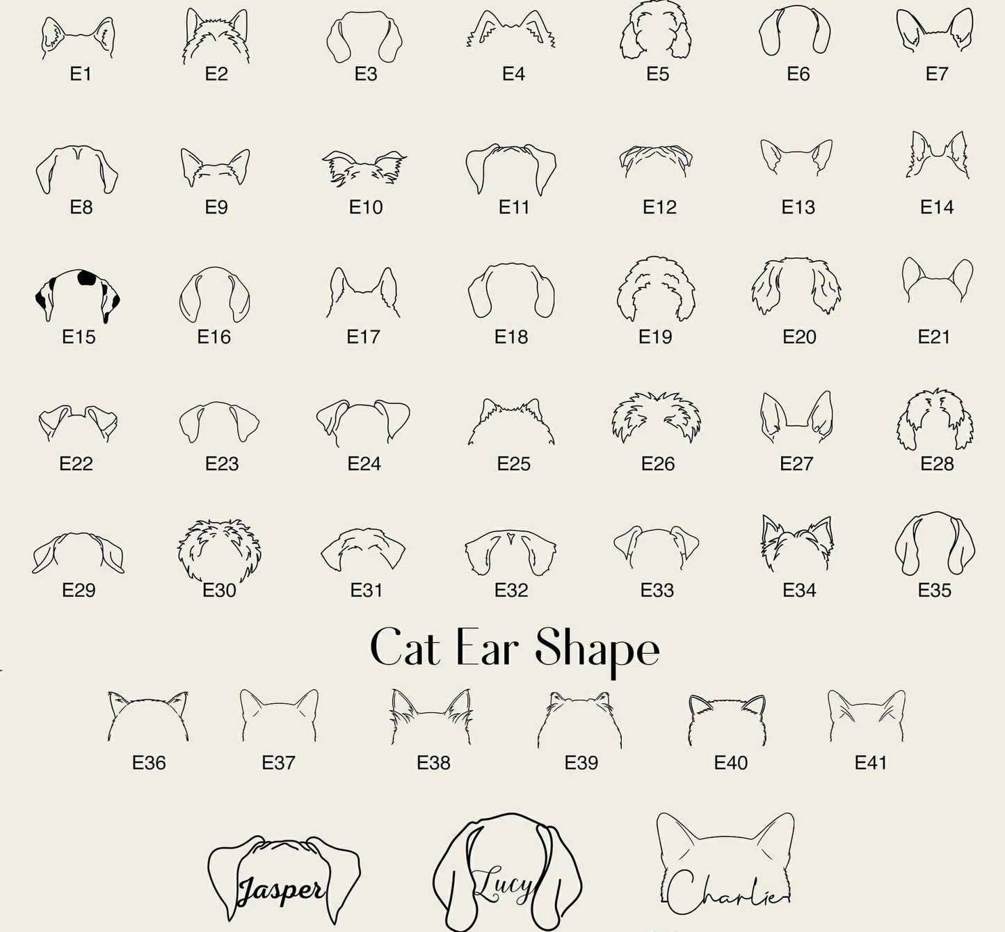 *Preorder* Pet Outline Bracelet or Bracelet/Necklace