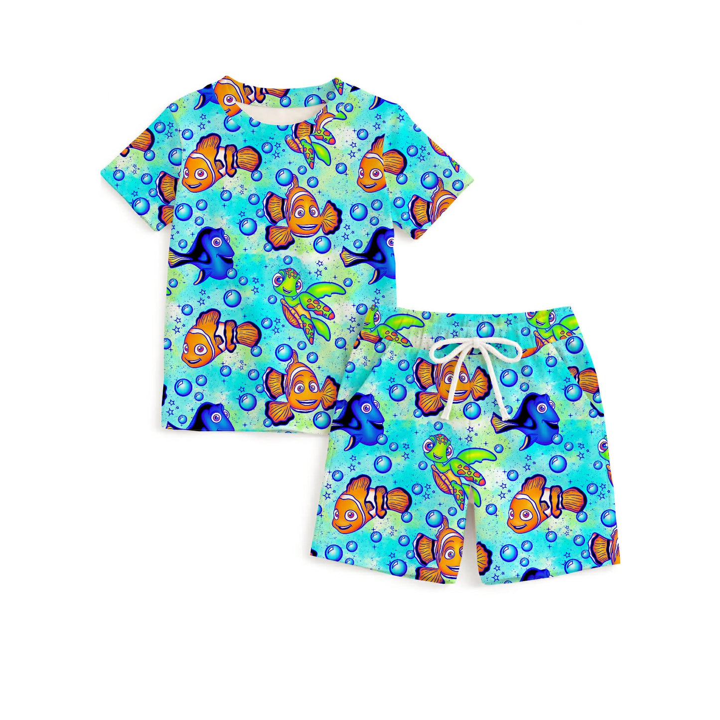 Just Keep Swimming Relax Fit Short Set