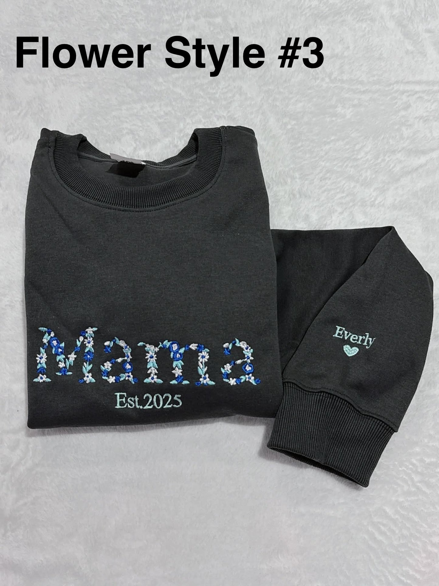 *Preorder* Mama, Grandma, Auntie Etc. Embroidered Sweater