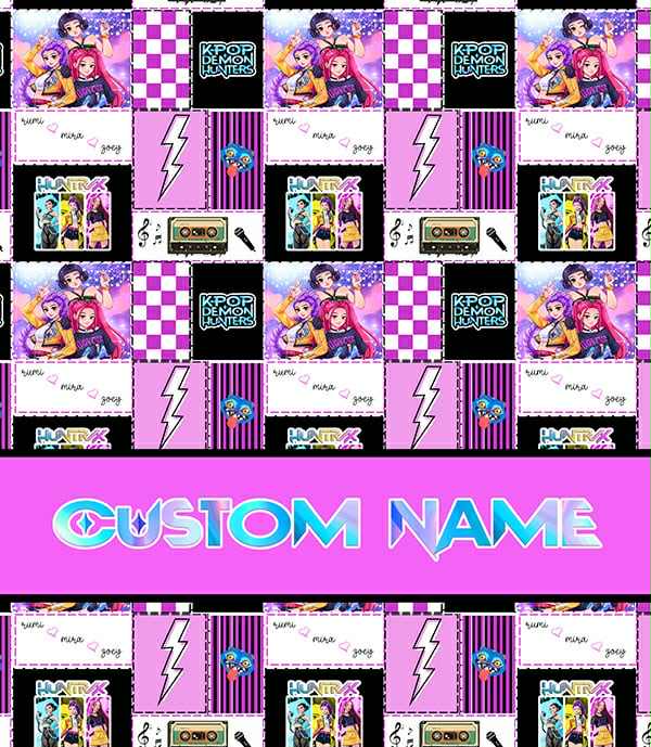 *Preorder* K-Pop Personalized Blankies