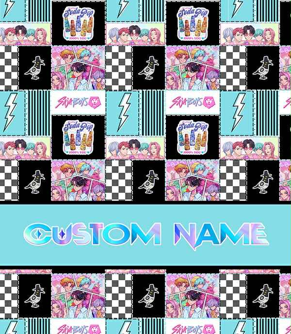 *Preorder* K-Pop Personalized Blankies