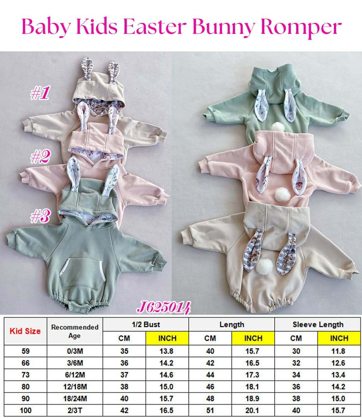 *Preorder* Easter Bunny Romper