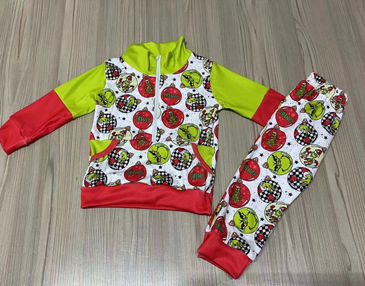 Grumpy Christmas Two Piece Outfit