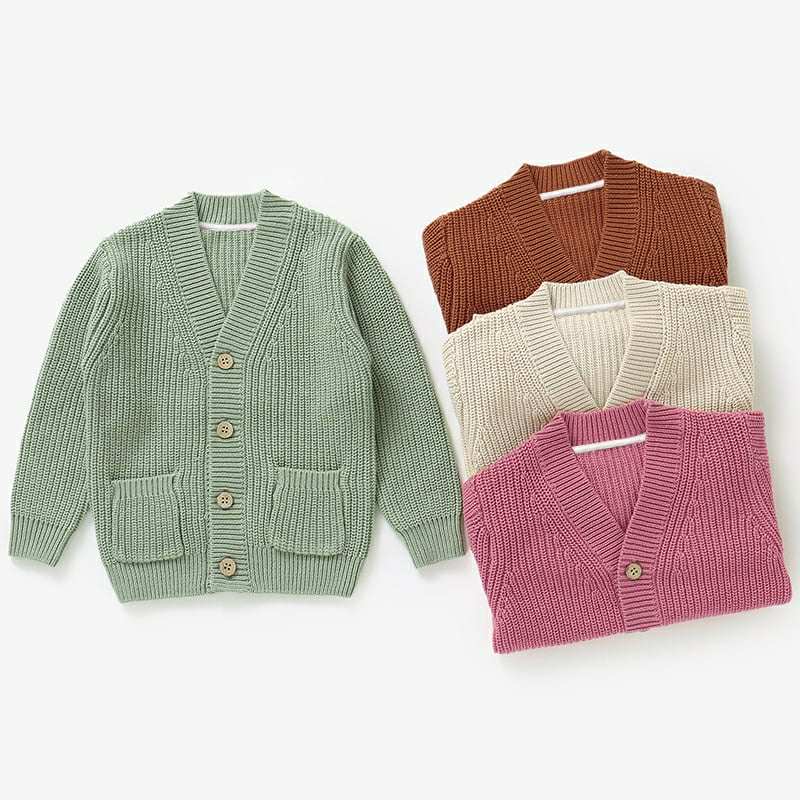 *Preorder* Kid's Button Down Cardigan