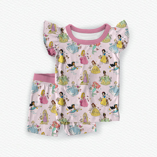 *Preorder* Princess Petals Two Short Set Pjs