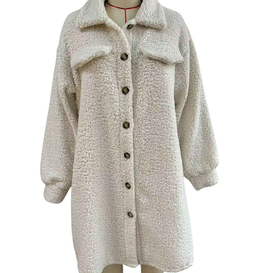*Preorder* Women's Long Fleece Teddy Jackets