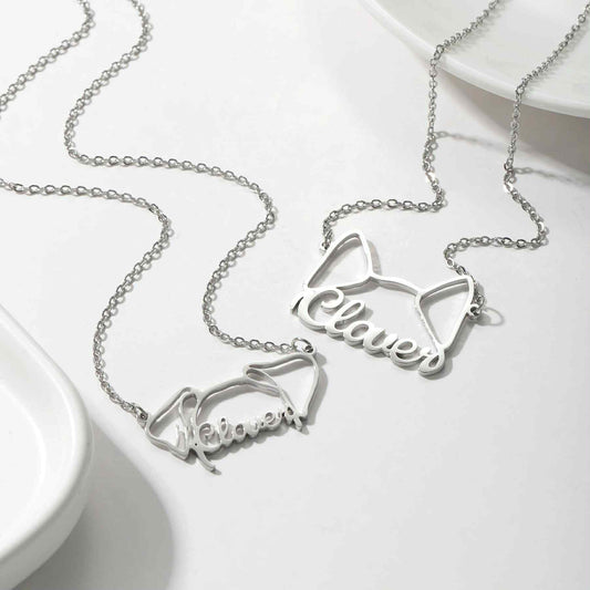 *Preorder* Pet Outline Bracelet or Bracelet/Necklace